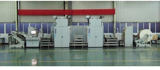 Hot foil stamping machines