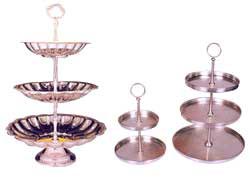 Brass pastry stands