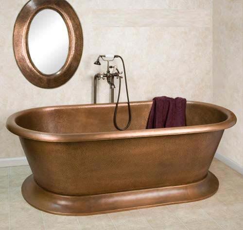 Polished Copper Bath Tub 01, Feature : Compact Design, Corrosion Proof, Eco Friendly, Fine Finishing
