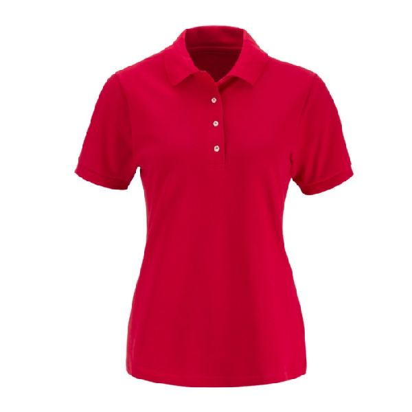 Cotton Ladies Polo T-Shirts, Gender : Female