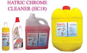 Hatric Chrome Cleaner, Form : Liquid