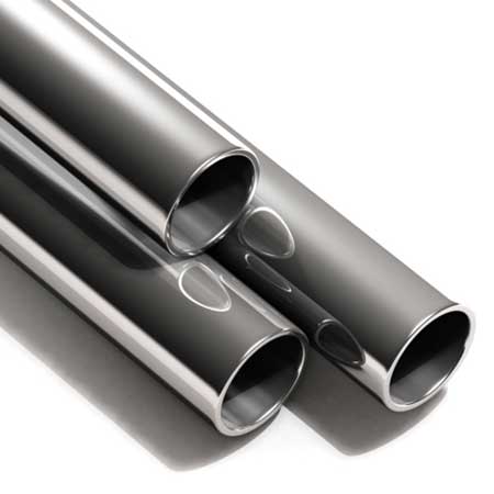 Stainless Steel Pipes and Tubes, for Industrial, Color : Metallic, Silver
