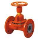 FEP lined Diaphragm Valves