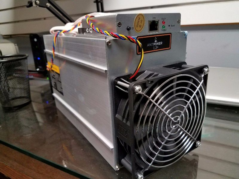 504MH//s Fully Working Antminer L3 Litecoin ASIC Scrypt Miner *with PSU*