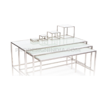 Buffet-Table Stainless-Steel