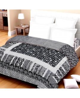 Black Patchwork Bed Linen