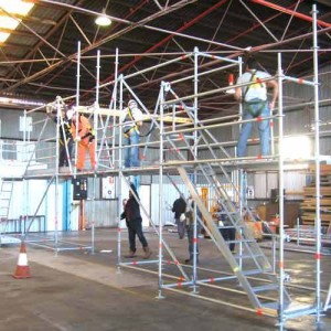 industrial scaffolding