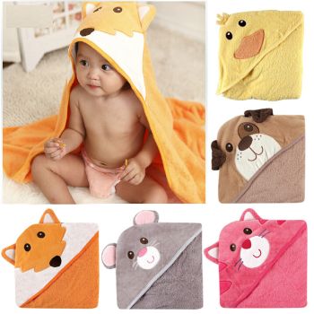 Plain Fleece Baby Towel Sets, Size : 40x35inch, 45x40inch, 50x45inch, 55x50inch