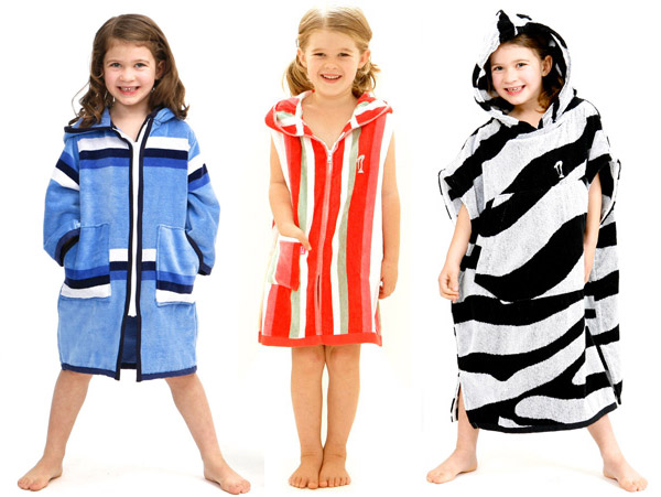 Girls Hooded Beach Towels