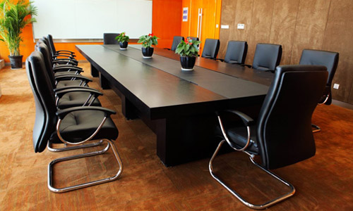 Wood Conference Tables, for in Office, Color : Black brown