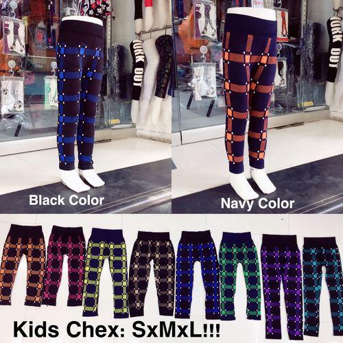 Girls Checkered Jeggings, Occasion : Casual Wear