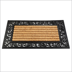 Coco Rubber Brush Grill Mats
