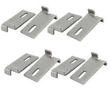 Non Polished Stainless Steel Stone Fixing Angle, Color : Grey, Silver