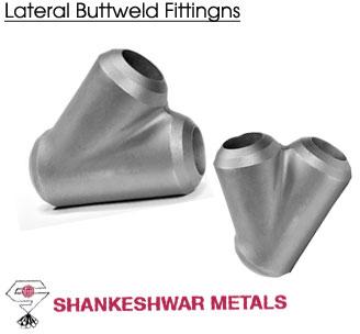 201 Lateral Buttweld Fittings, Size : 1*3/4~100*92