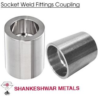 Carbon Steel Socket Weld Coupling Fittings, Standard : ASME B16.9, B16.28, ASTM A234 A420 MSS-75 MSS-79