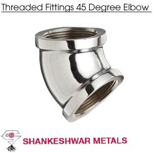Threaded 45 Elbow Fittings