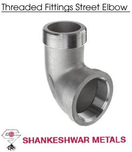 Carbon Steel Threaded Street Elbow Fittings, Connection : Socketweld