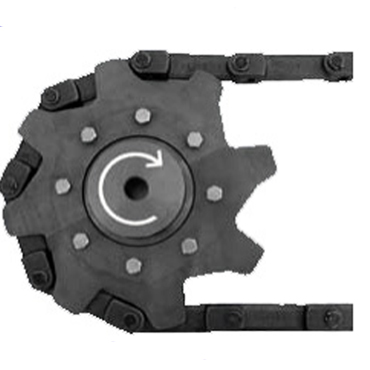 Polished Forged Sprocket, for Vehicle Use, Size : 0-5inch, 10-15inch, 15-20inch, 5-10inch