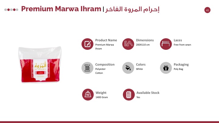 Premium Marwa Ihram