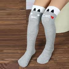 Girls Thigh High Socks