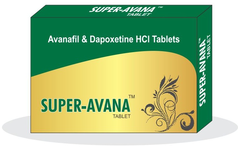 Super Avana Tablet (Avanafil & Dapoxetine HCL Tablet, Generic Stendra)