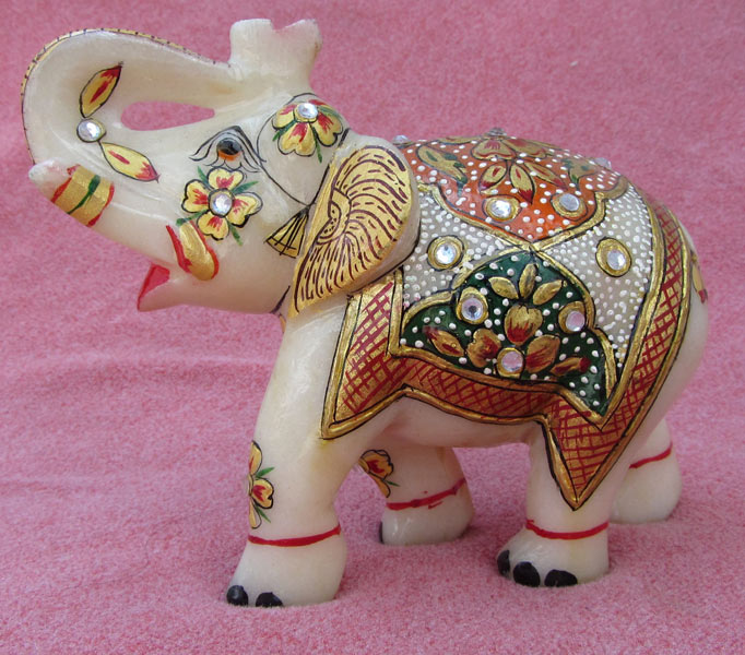 Chitrahandicraft Ceramic Elephant