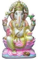 Ganesha Marble Statue