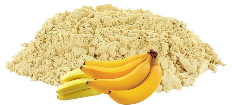 Spray Dried Banana Powder, Color : Yellow