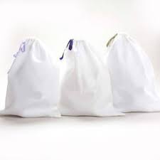 An Essence Non Woven Laundry Bag, Color : White