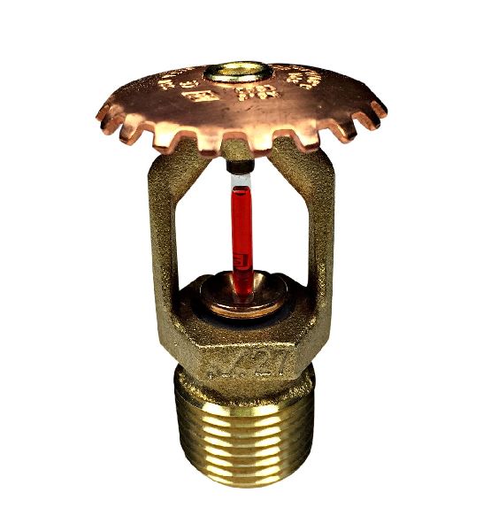 Polished Brass Fire Sprinkler Head, Packaging Type : Carton
