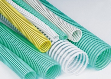 Poly Vinyl Chloride PVC Suction Hose, Color : White, Yellow, Green