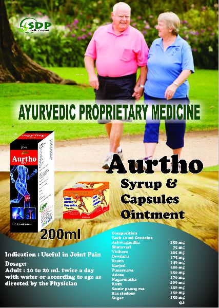 Aurtho Syrup and Capsules Ointment