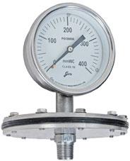 Diaphragm Sensing Pressure Gauges