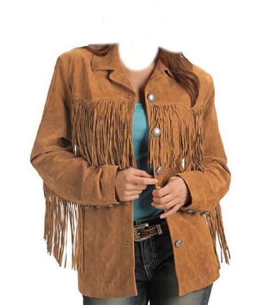 leather cowgirl jacket