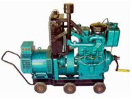 Water Cooled Double Cylinder Genset