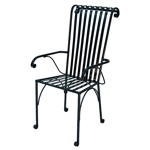 Iron Polished Iron outdoor chairs, for Banquet, Home, Hotel, Restaurant, Pattern : desgin