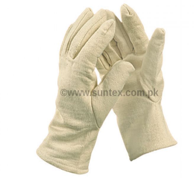 NATURAL JERSEY GLOVES