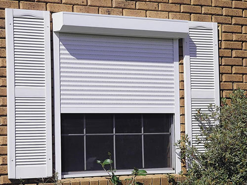 Aluminum rolling shutter