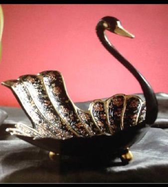 Metal Handcrafted Duck Tray