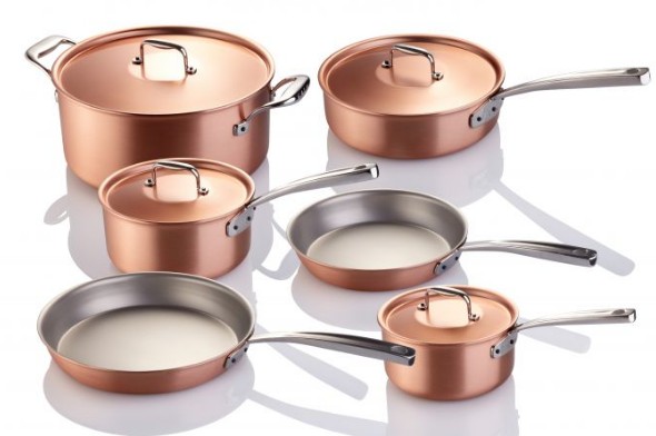 Copper Kitchenware Set