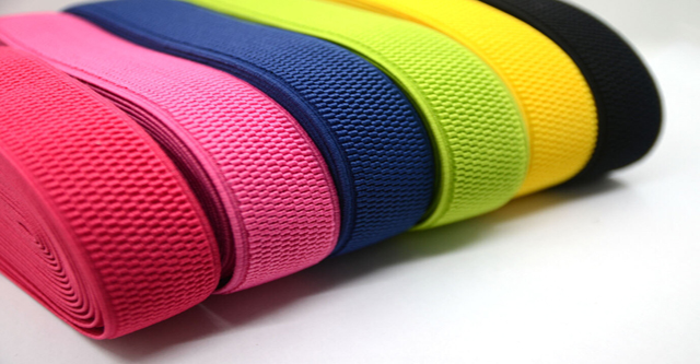 Colored elastic tape