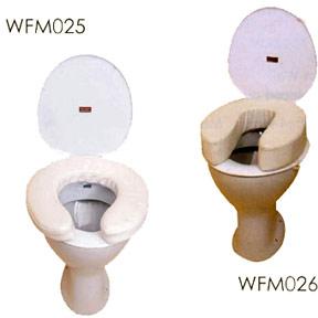 Foam toilet seat