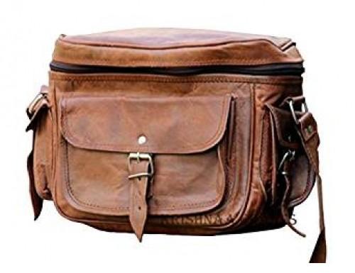 Leather camera bags