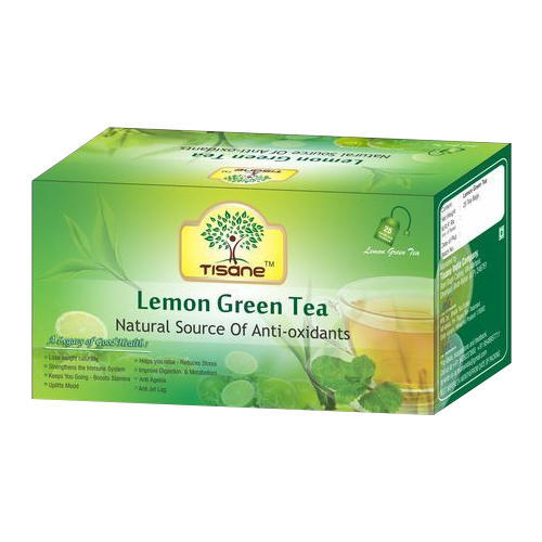 Tisane Lemon Green Tea, Packaging Type : Box