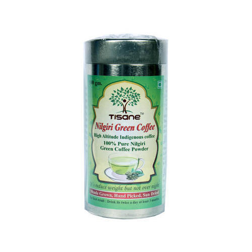 Tisane Natural Green Coffee Powder, Packaging Type : Plastic Jar