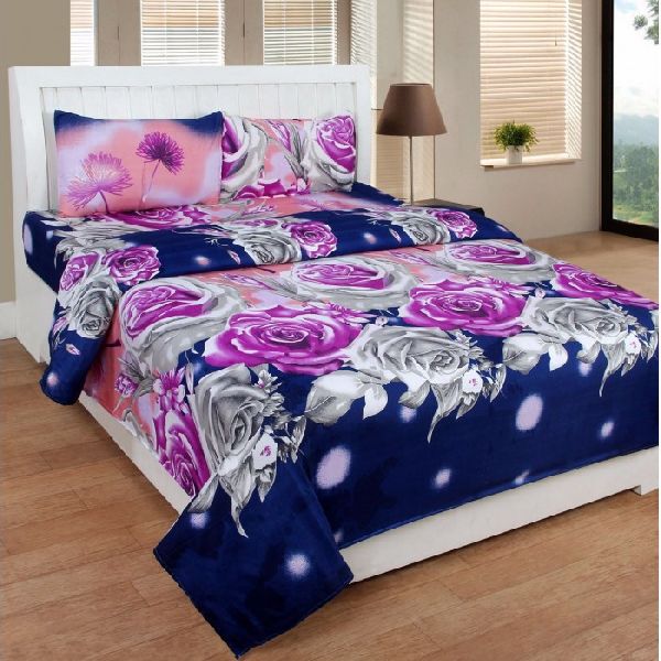 Polyester 3D Bed Sheets, Feature : Anti-Shrink, Easy To Clean