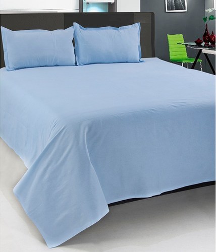 Polyester / Cotton Plain Bed Sheets