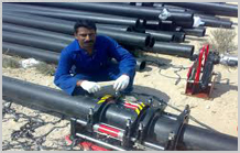 HDPE Coil Pipe System