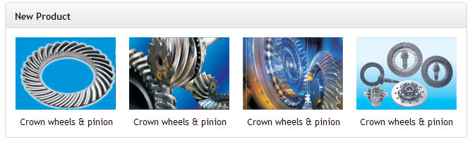 crown wheel pinion
