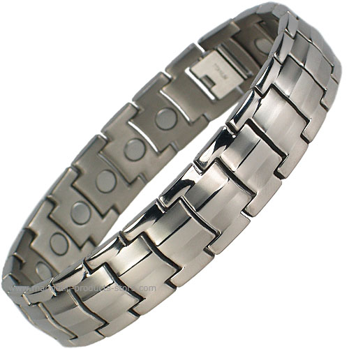 Titanium magnetic jewelry